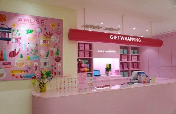 AMUSE Seongsu Flagship: A Pink Wonderland of Playful Beauty